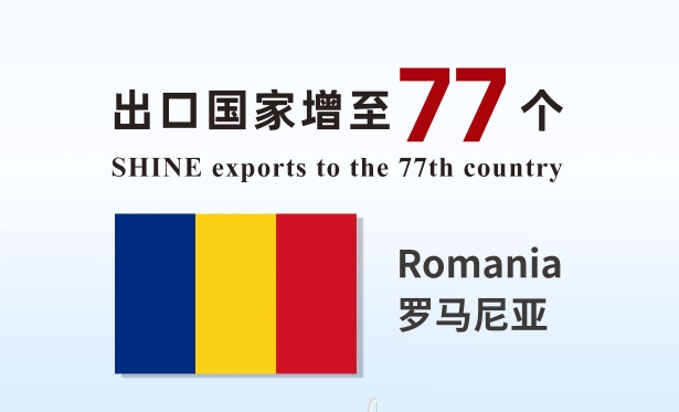 喜報 | 盛瀚產品出口國家增至77個！